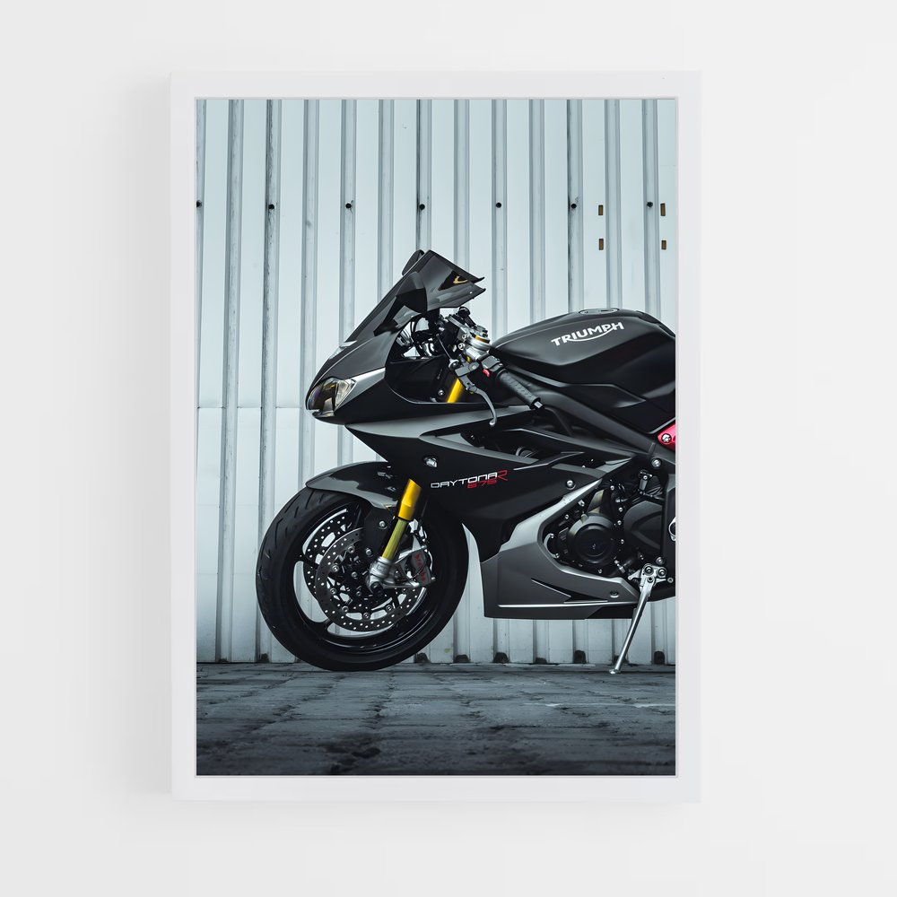 Poster Daytona éclatant – affiche Triumph (vue 3)